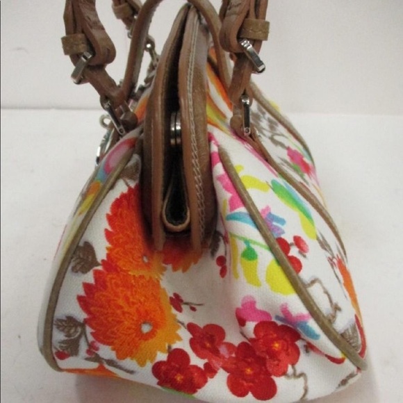 Authentic Christian Dior Floral Detective Bag NWOT - Picture 4 of 8